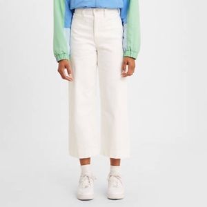 Levi's Ribcage Wide Leg Cropped Pants (NWT)